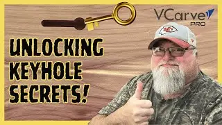 🏆 Top Secrets To Cutting Perfect CNC Keyhole Slots with VCarve Pro!