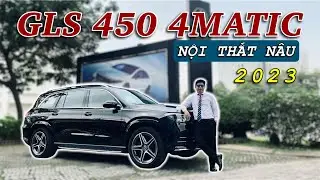 Chi Tiết GLS 450 4Matic 2023, Đầu Tiên Với Nội Thất Màu Nâu Sang Trọng | Hoan Channel