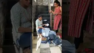 👖old jeans 👖reused 😇 homeuse 
