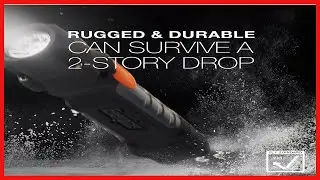 Energizer HC-300 LED Flashlight, IPX4 Water Resistant, Maximum Durability, Smart Dimming LED