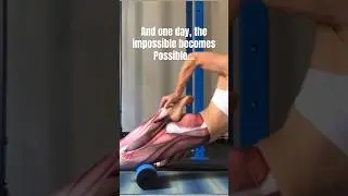 Ultimate Quad stretch!! Taking your Myofascial release to next level since 2008! #fascia #mobility