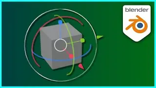 Moving Scaling and Rotation - Transforming Objects In Blender