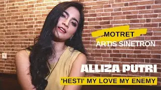 Pemotretan Pemeran Hesti di Sinetron My Love My Enemy dan Pemain Sinetron Anak Langit - Alliza Putri