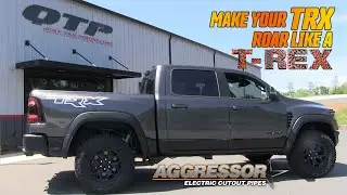 QTP Ram TRX Aggressor Electric Cutout Pipes