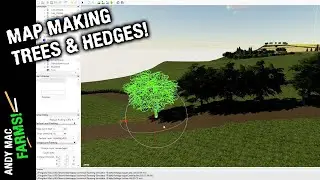 More Map Making in Giants Editor - Trees and Hedges! (Timelapse)