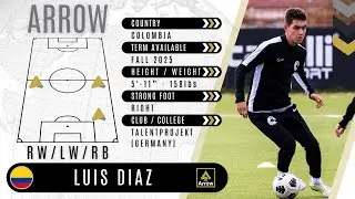 '25 ARROW - Luis Diaz (W / RB), Colombia