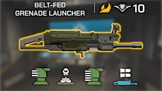 Helldivers 2 - BELT-FED Grenade Launcher! - Solo Superhelldive - Full Clear