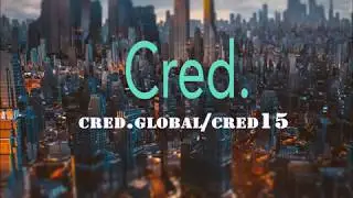 Cred.15 Evening Webinar - Monday 13th April