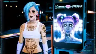 Cyberpunk but you hear Ponpon sh*t for a 1000th time
