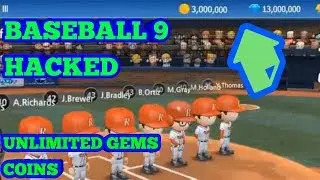 BASEBALL 9 HACKED UNLIMITED GEMS AND COINS[100% WORKING]