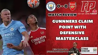 MAN CITY 0 - 0 ARSENAL | DEFENSIVE MASTERCLASS BY SALIBA & GABRIEL