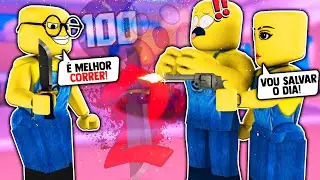 VIRAMOS OS MINIONS NO MM2! [ROBLOX]