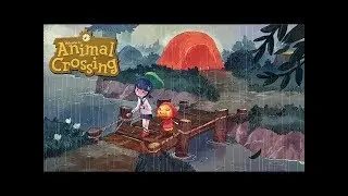 Relaxing Animal Crossing Rainy Music Compilation