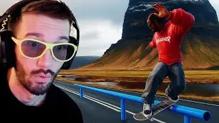 I'LL SKATEBOARD UNTIL MY BONES BREAK!? | SKATE EA