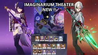 NEW Imaginarium Theater Act 1 - Act 8 Hard Mode Full Run | Genshin Impact