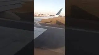 Взлёт и набор высоты из аэропорта Нижний Новгород (GOJ - SVO, 5 april 2023, Boeing 737-800)