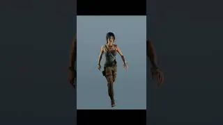 Lara Croft 3d model - Default