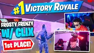 How I Coached NRG CLIX to 1st Place in FORTNITE FRENZY Tournament