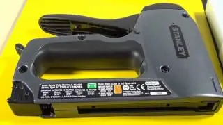 Stanley SharpShooter Manual Staple and Brad Gun close look