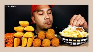 |ASMR| Asmr Food| Asmr Eating| Asmr Mukbang | use headphones🍟🍔🍕🥐🥪🎧