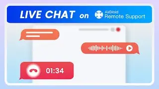 How to Use the Live Chat Feature on AirDroid Remote Support