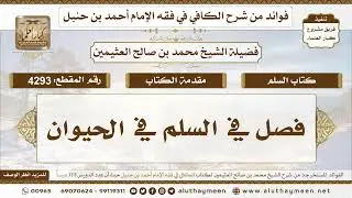 [4293] فصل في السلم في الحيوان - تعليقات على الكافي لابن عثيمين