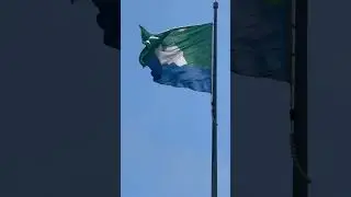 Флаг Белогорска по улице Ленина, г. Белогорск Амурская область (19.05.24)