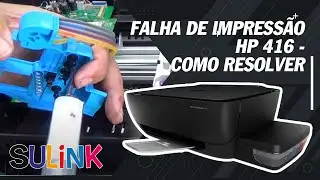 FALHA DE IMPRESSÃO - PRESSURIZAÇÃO DAS IMPRESSORAS HP 410 416 517 GT5820 GT5822