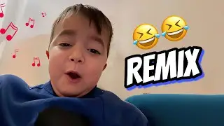 Funny child sings Tones and I - Dance monkey - AtilaKw remix