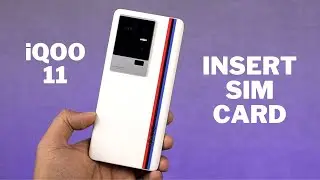 How to Insert SIM Card on iQOO 11