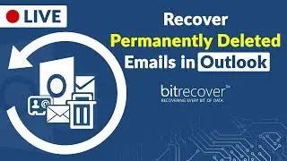 How to Recover Permanently Deleted Emails in Outlook PST 365, Outlook 2016,2013, 2010
