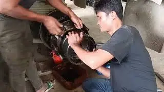FOTON DUMP TRUCK REPLACE PLANETARY OIL SEAL