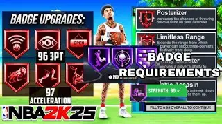NBA 2K25 BADGE REQUIREMENTS: Everything You NEED To Know