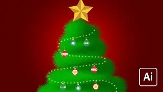 Create a Christmas Tree in Adobe Illustrator