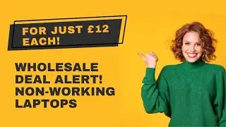 Wholesale Deal Alert: Non-Working Laptops for Just £12 Each!