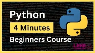 Introduction to Python Course | Python for beginners - Lexa AI Technology || #python