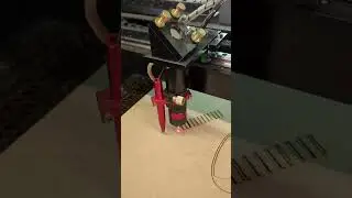 Up close YoraHome CO2 Laser Engraver Cutter in action 🤳🏽