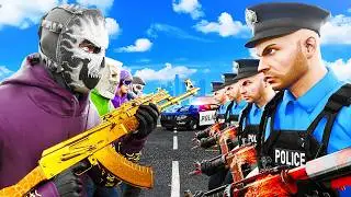 Starting WAR With Cops In GTA 5 RP