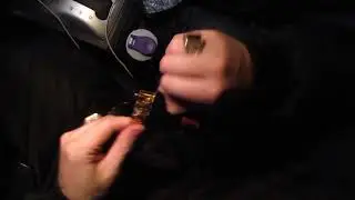Часы скелет с АлиЭкспресс