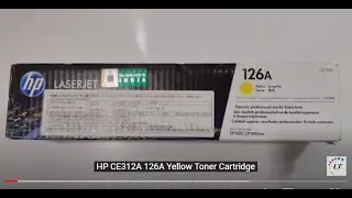 HP CE312A 126A Yellow Toner Cartridge       #hp   #toner
