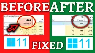 ✔️FIX high Memory/RAM Usage (Windows 10/11)||how to free up RAM on Windows 11✔️