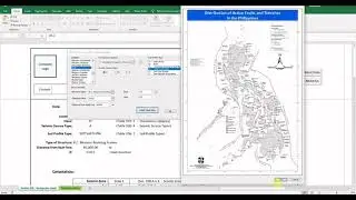 Excel VBA - Calculate Seismic Base Shear as per NSCP 2015 7th Ed