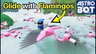 Astro Bot: Glide with Flamingos