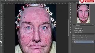 !Create amazing details on her face and improve her photo using Photoshop