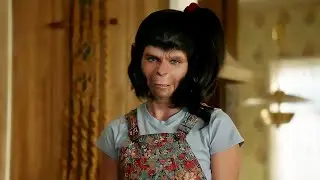 Young Sheldon teaches a monkey