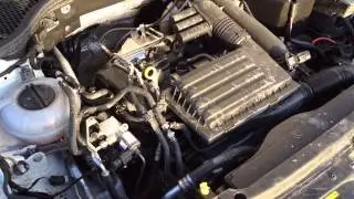 Skoda Octavia G-TEC CNG 1.4 TSI 2015 Engine Sound