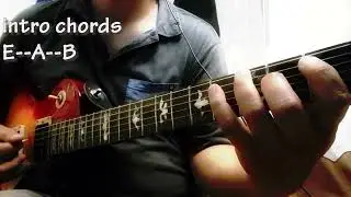 No arms can ever hold you guitar intro cover
