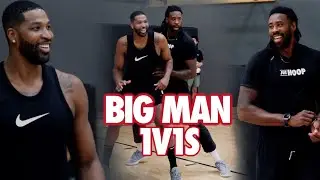 NBA CHAMPIONS DEANDRE JORDAN & TRISTAN THOMPSON COMPETE IN INTENSE ONE ON ONES | PART ONE