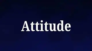 How to pronounce Attitude in english