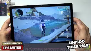 Samsung Galaxy Tab A8 2023 test game Genshin Impact Max Graphics